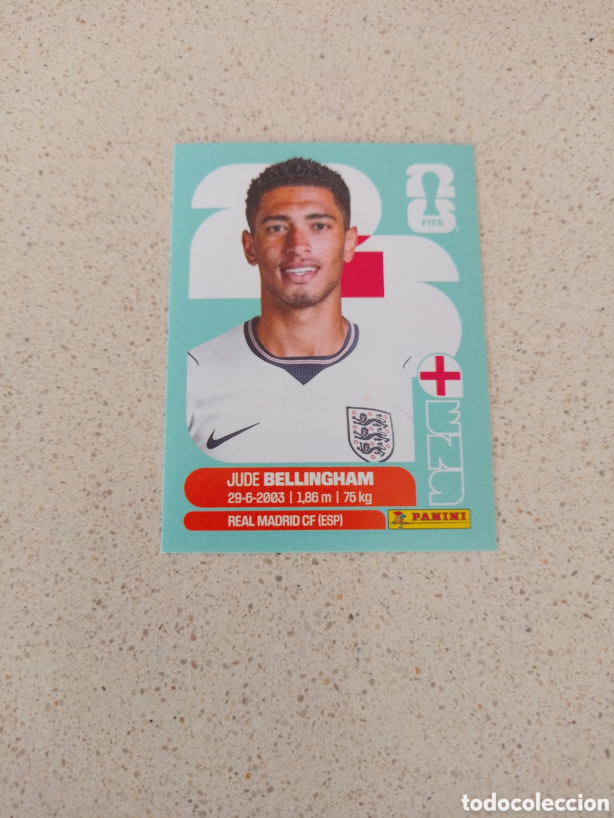 Cromos de f&uacute;tbol: CROMO NUMERO 11 BELLINGHAM INGLATERRA. MUNDIAL 2026. PANINI