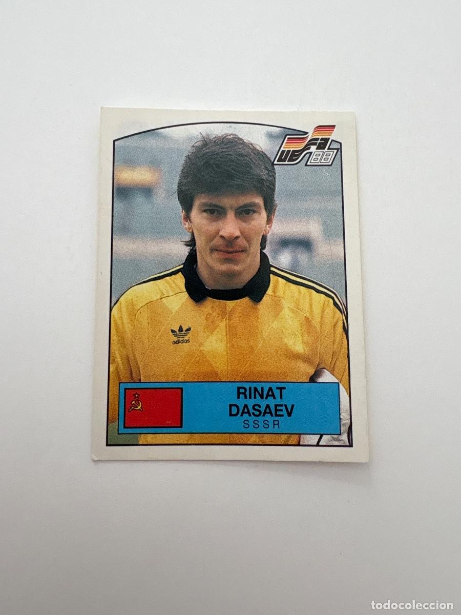 Cromos de f&uacute;tbol: 21. CROMO STICKER SIN PEGAR PANINI EUROCOPA EURO 88 SSRR RUSIA RINAT DASAEV N 241
