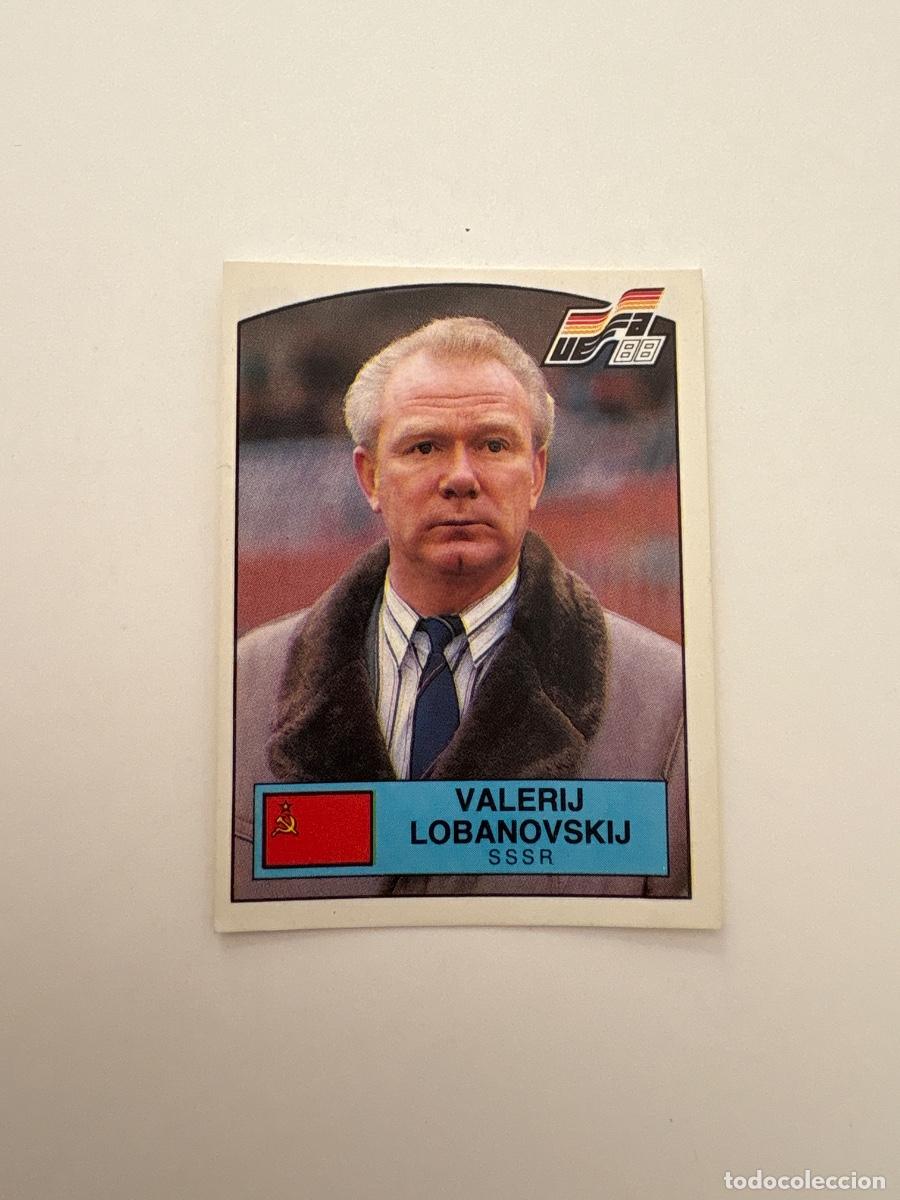 Figurine di Calcio: 21. CROMO STICKER SIN PEGAR PANINI EUROCOPA EURO 88 SSRR RUSIA VALERIJ LOBANOVSKIJ N 240