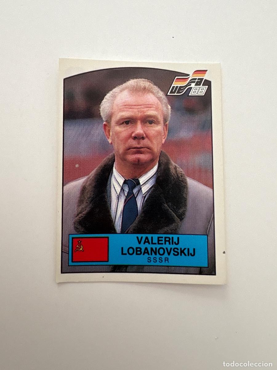 Figurine di Calcio: 21. CROMO STICKER SIN PEGAR PANINI EUROCOPA EURO 88 SSRR RUSIA VALERIJ LOBANOVSKIJ N 240