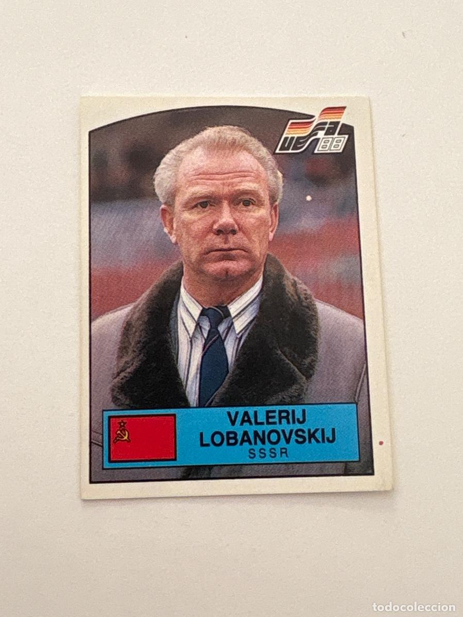 Figurine di Calcio: 21. CROMO STICKER SIN PEGAR PANINI EUROCOPA EURO 88 SSRR RUSIA VALERIJ LOBANOVSKIJ N 240