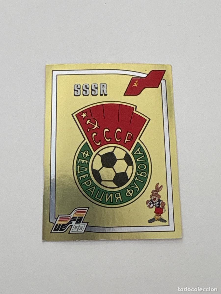Cromos de f&uacute;tbol: 21. CROMO STICKER SIN PEGAR PANINI EUROCOPA EURO 88 SSRR RUSIA ESCUDO N 239