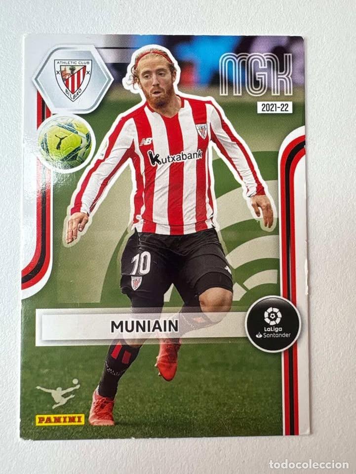 Cromos de f&uacute;tbol: Carta Muniain Athletic Club de Bilbao 33 Megacracks 2021-22