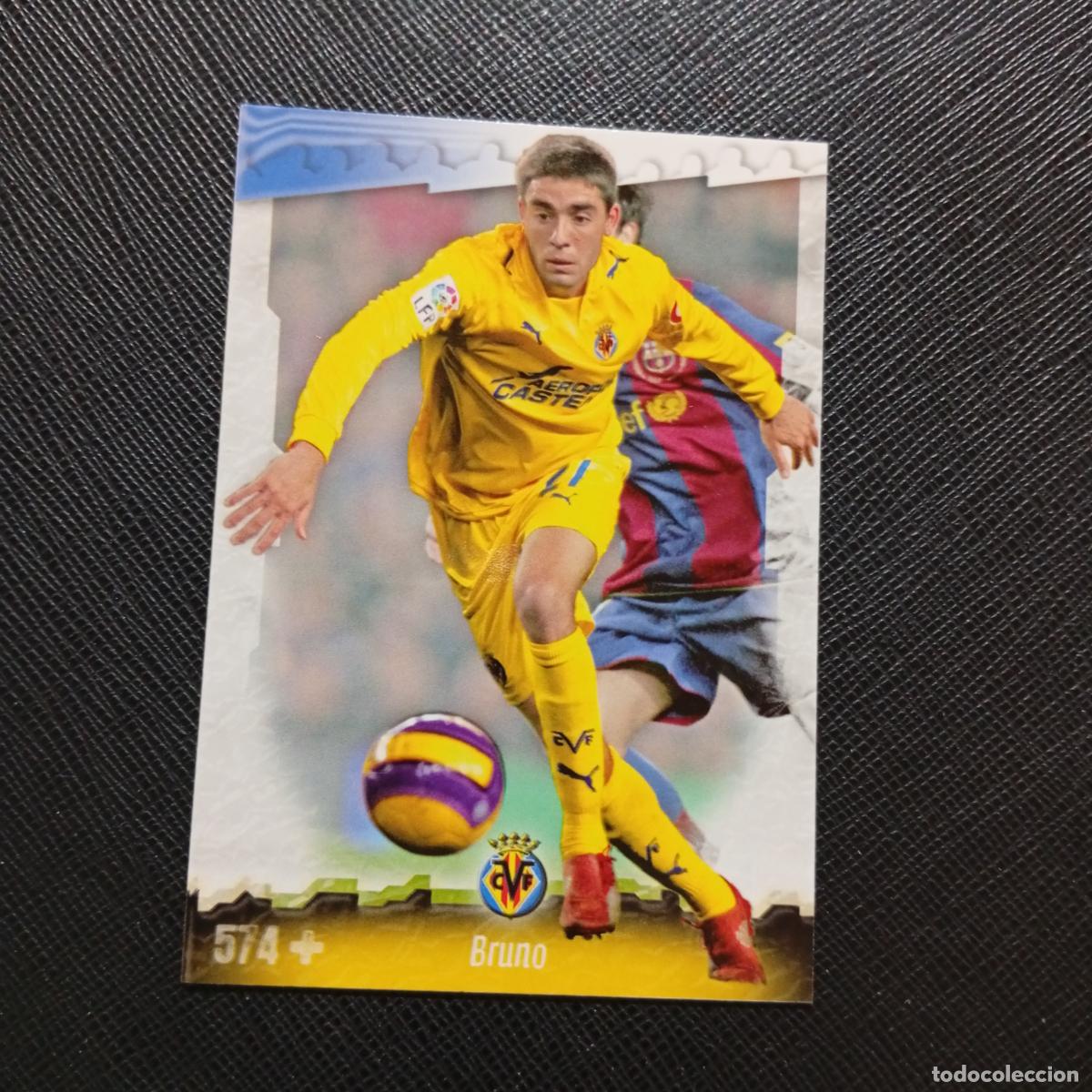 Cromos de f&uacute;tbol: 574 BRUNO VILLARREAL MUNDICROMO QUIZ GAME 2008 2009 FUTBOL 08 09 - A212 PG1 FICHAJE