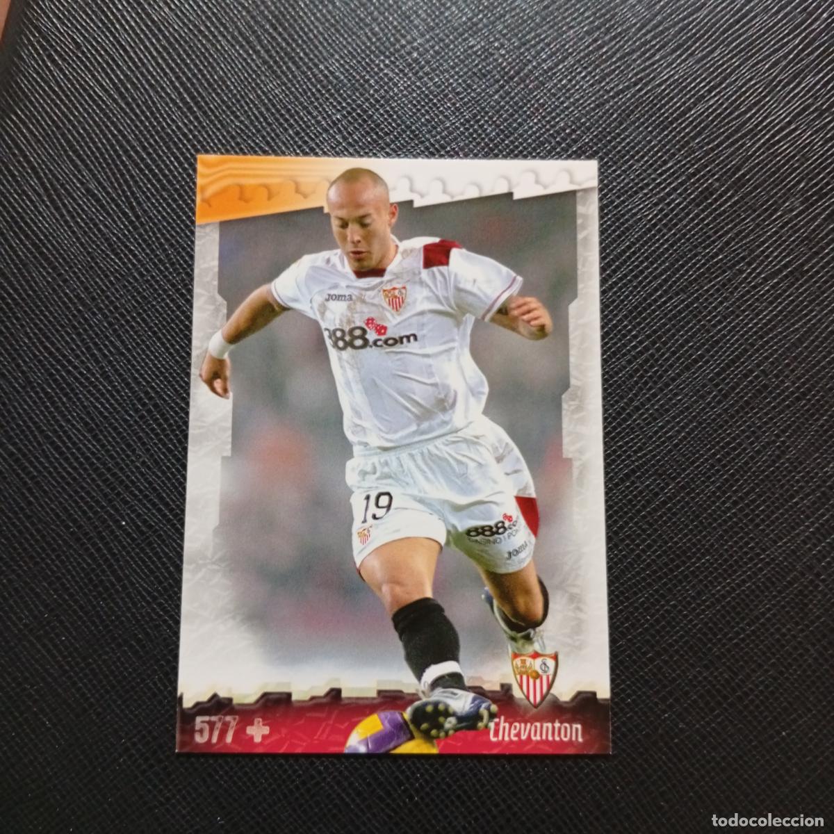 Cromos de f&uacute;tbol: 577 CHEVANTON SEVILLA MUNDICROMO QUIZ GAME 2008 2009 FUTBOL 08 09 - A212 PG2 FICHAJE