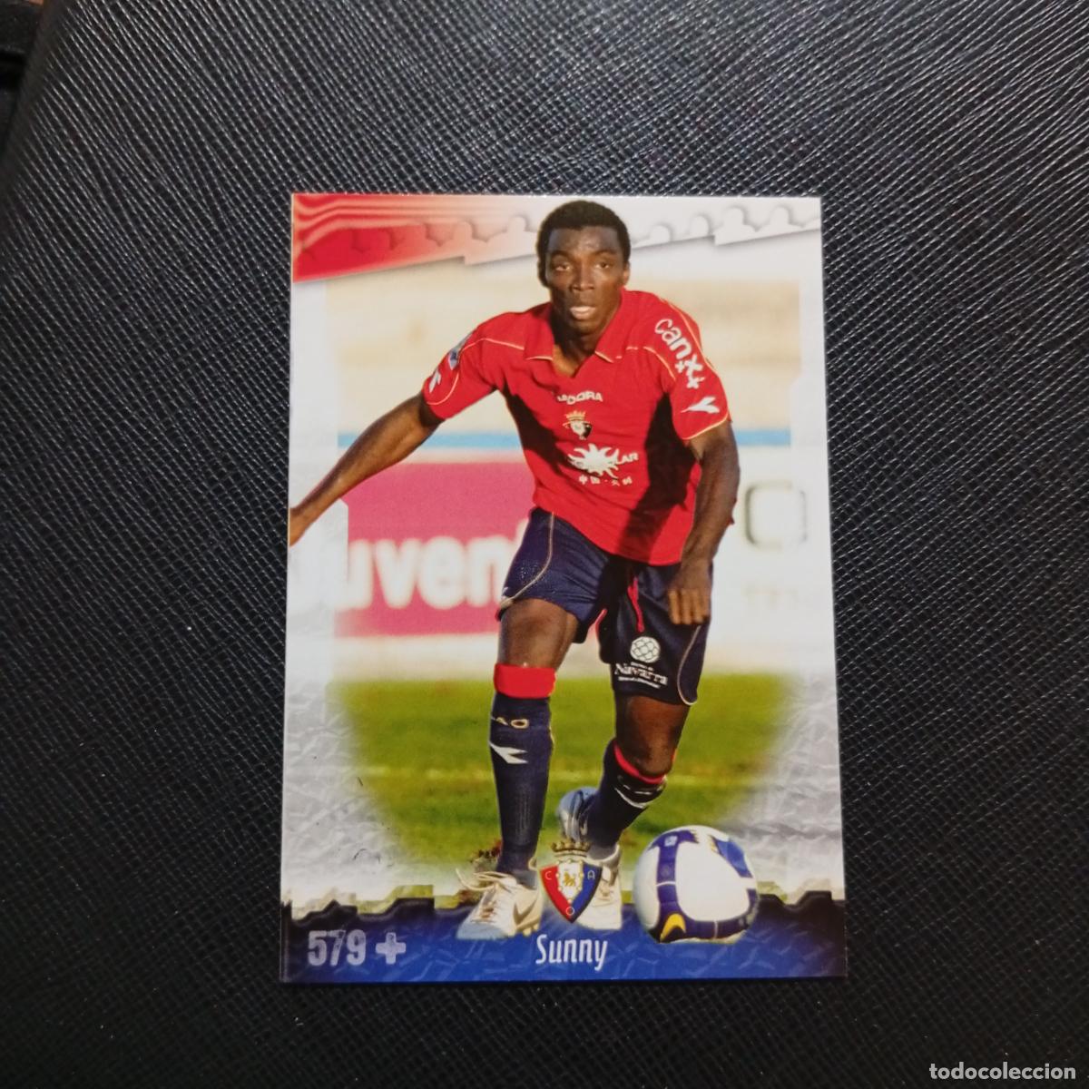 Cromos de f&uacute;tbol: 579 SUNNY OSASUNA MUNDICROMO QUIZ GAME 2008 2009 FUTBOL 08 09 - A212 PG2 FICHAJE