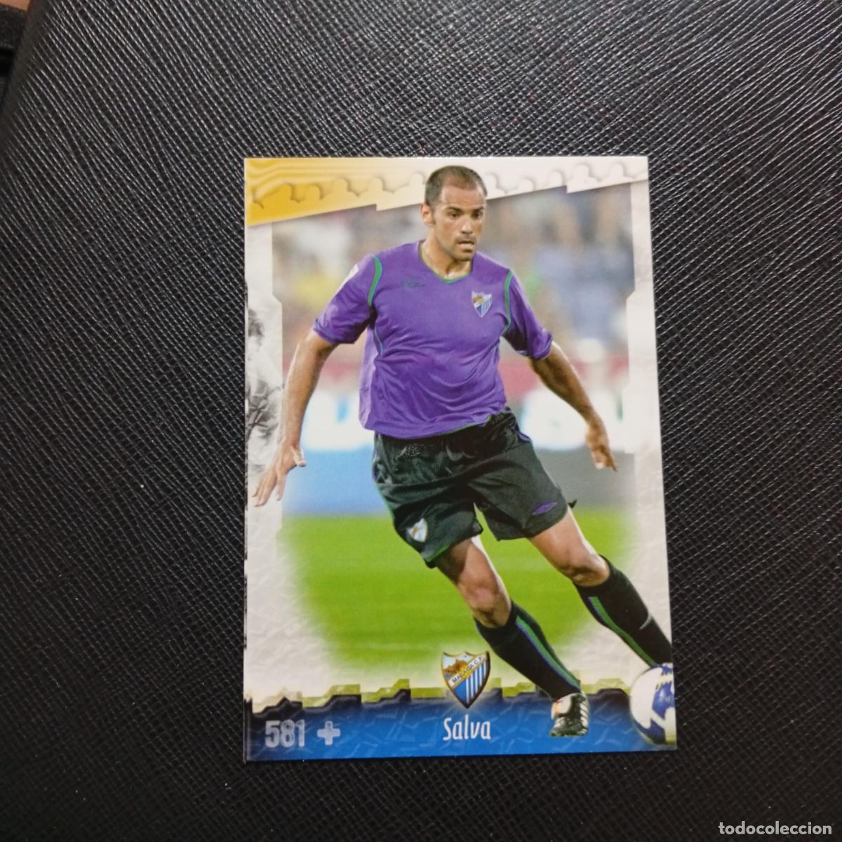 Cromos de f&uacute;tbol: 581 SALVA MALAGA MUNDICROMO QUIZ GAME 2008 2009 FUTBOL 08 09 - A212 PG2 FICHAJE