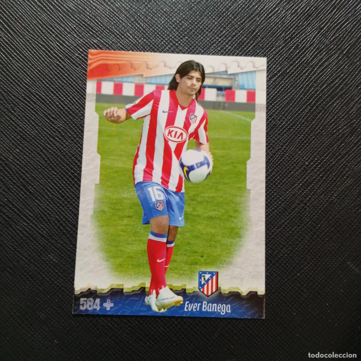 Cartes &agrave; collectionner de Football: 584 EVER BANEGA AT MADRID MUNDICROMO QUIZ GAME 2008 2009 FUTBOL 08 09 - A212 PG2 FICHAJE