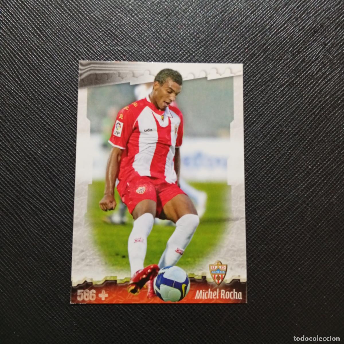 Cromos de f&uacute;tbol: 586 MICHEL ROCHA ALMERIA MUNDICROMO QUIZ GAME 2008 2009 FUTBOL 08 09 - A212 PG3 FICHAJE