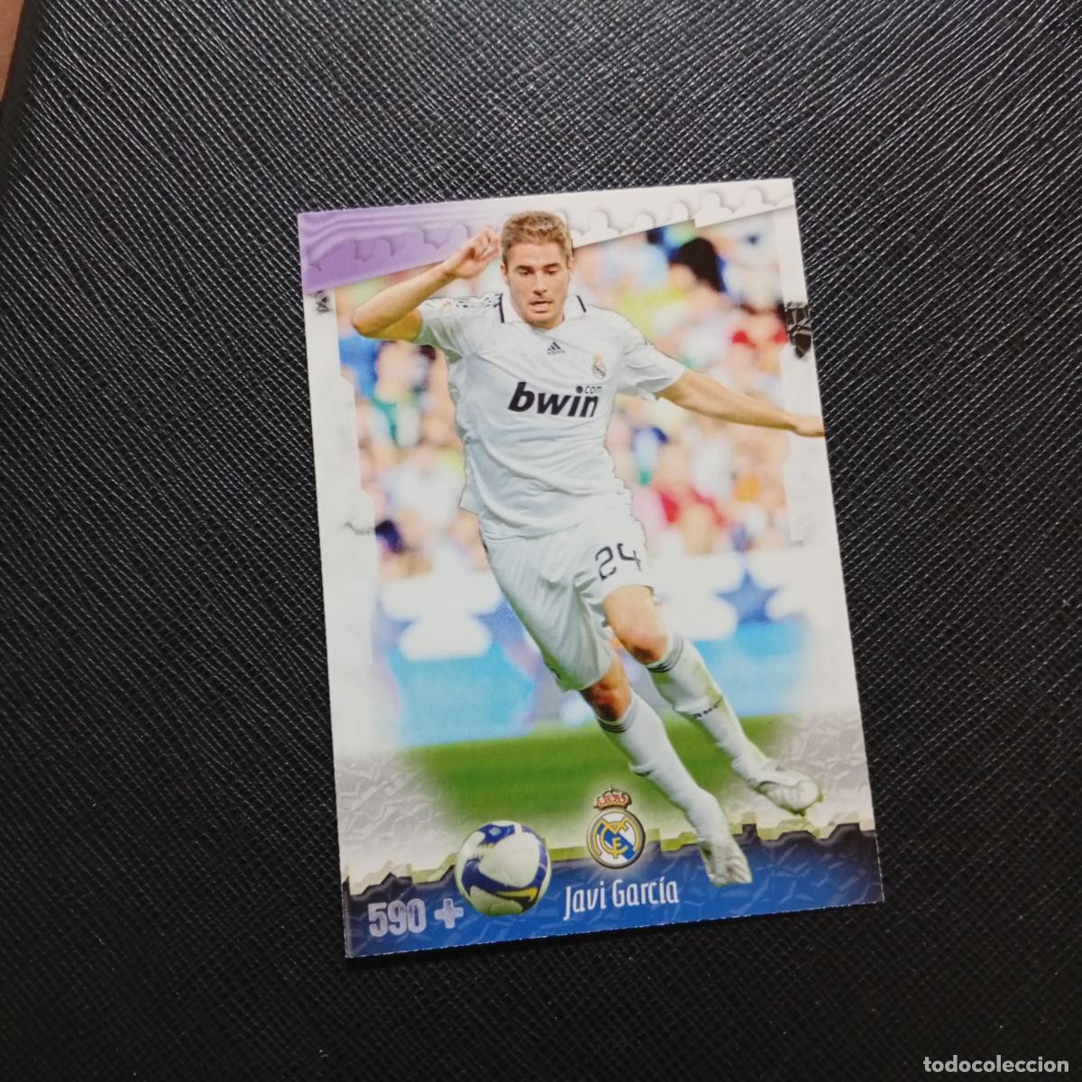 Cromos de f&uacute;tbol: 590 JAVI GARCIA REAL MADRID MUNDICROMO QUIZ GAME 2008 2009 FUTBOL 08 09 - A212 PG3 FICHAJE