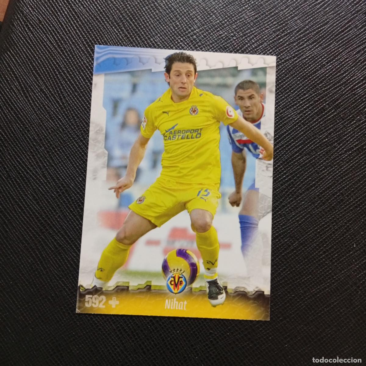 Cromos de f&uacute;tbol: 592 NIHAT VILLARREAL MUNDICROMO QUIZ GAME 2008 2009 FUTBOL 08 09 - A212 PG3 FICHAJE