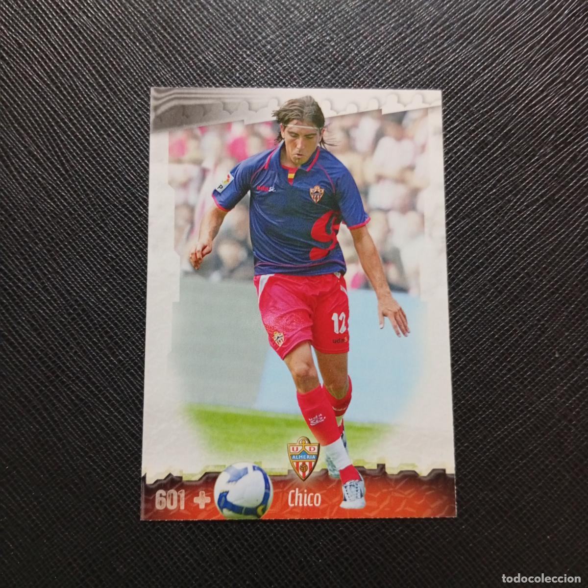 Cromos de f&uacute;tbol: 601 CHICO ALMERIA MUNDICROMO QUIZ GAME 2008 2009 FUTBOL 08 09 - A212 PG4 FICHAJE