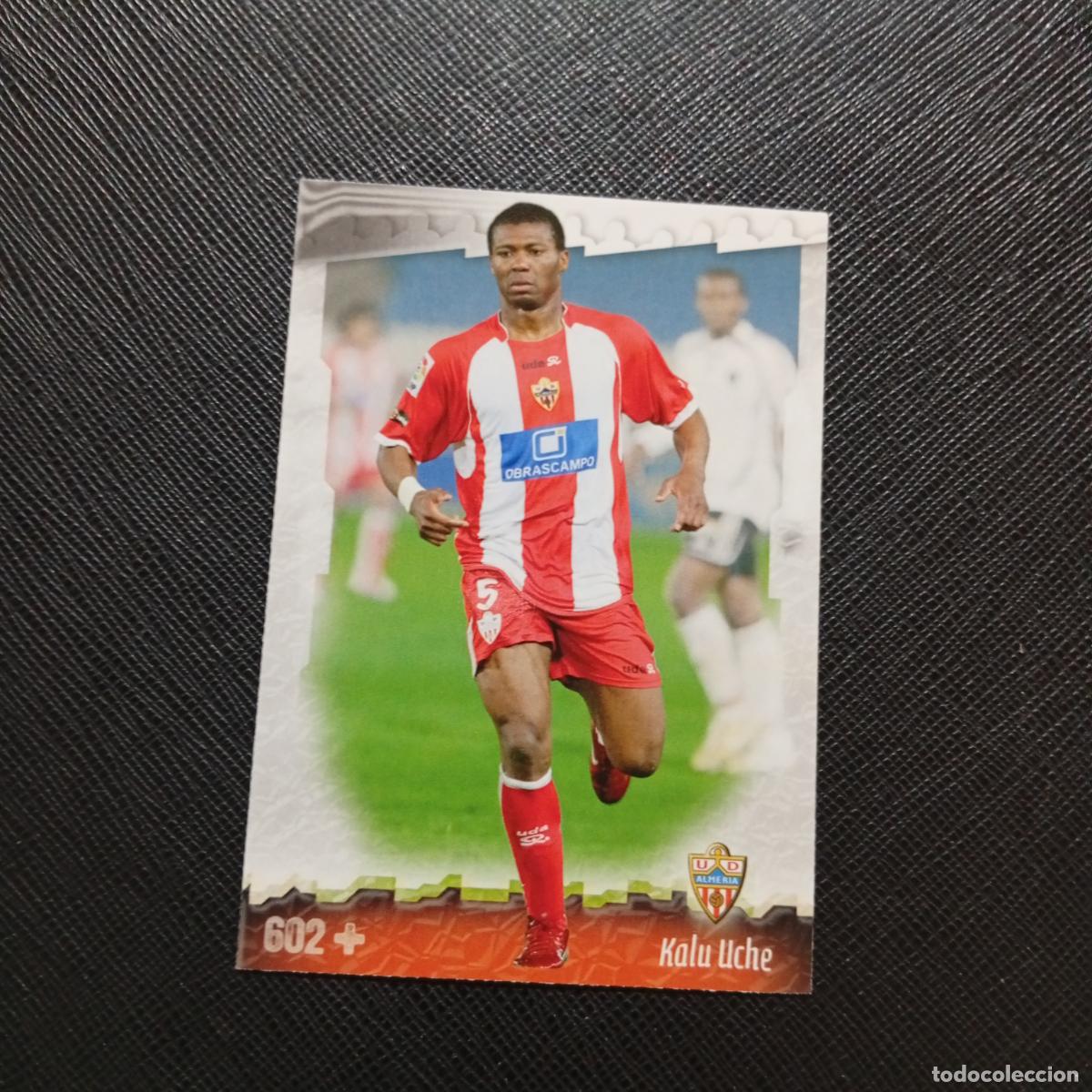 Cromos de f&uacute;tbol: 602 KALU UCHE ALMERIA MUNDICROMO QUIZ GAME 2008 2009 FUTBOL 08 09 - A212 PG4 FICHAJE