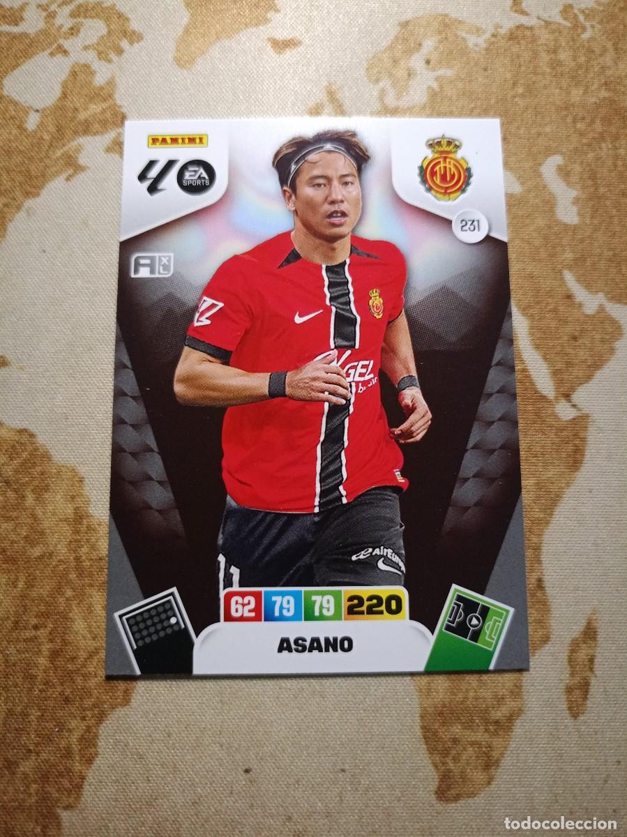 Cromos de f&uacute;tbol: Mallorca 231 ASANO Adrenalyn 2025-26