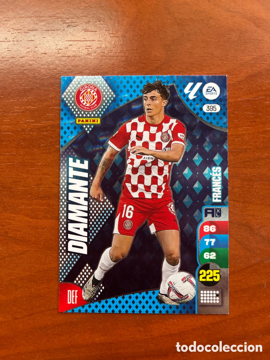 Figurine di Calcio: 395 FRANCES GIRONA FC DIAMANTE FICHAS ALBUM ADRENALYN XL 2024 2025 24 25 PANINI