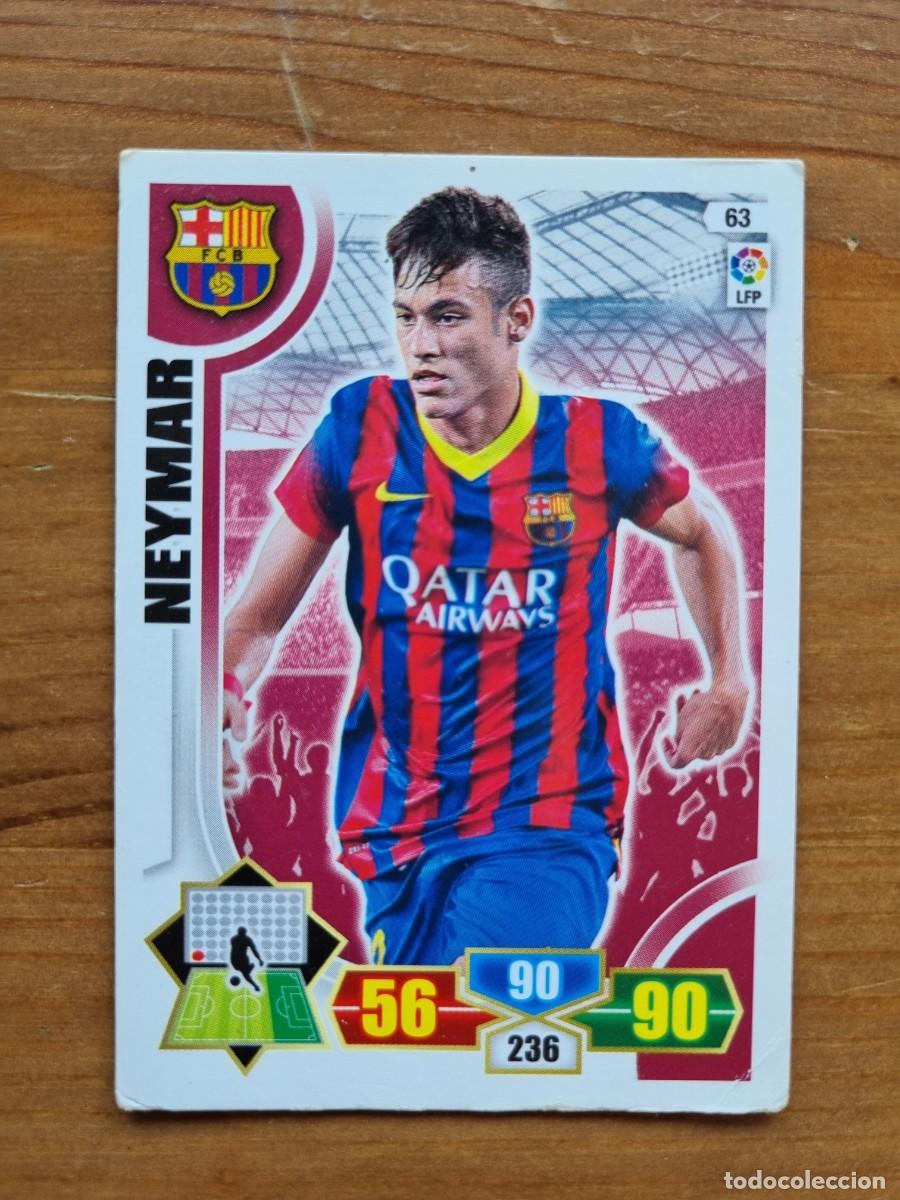 Figurine di Calcio: 63 NEYMAR (FC Barcelona). Liga 2013 2014 13 14 Adrenalyn XL