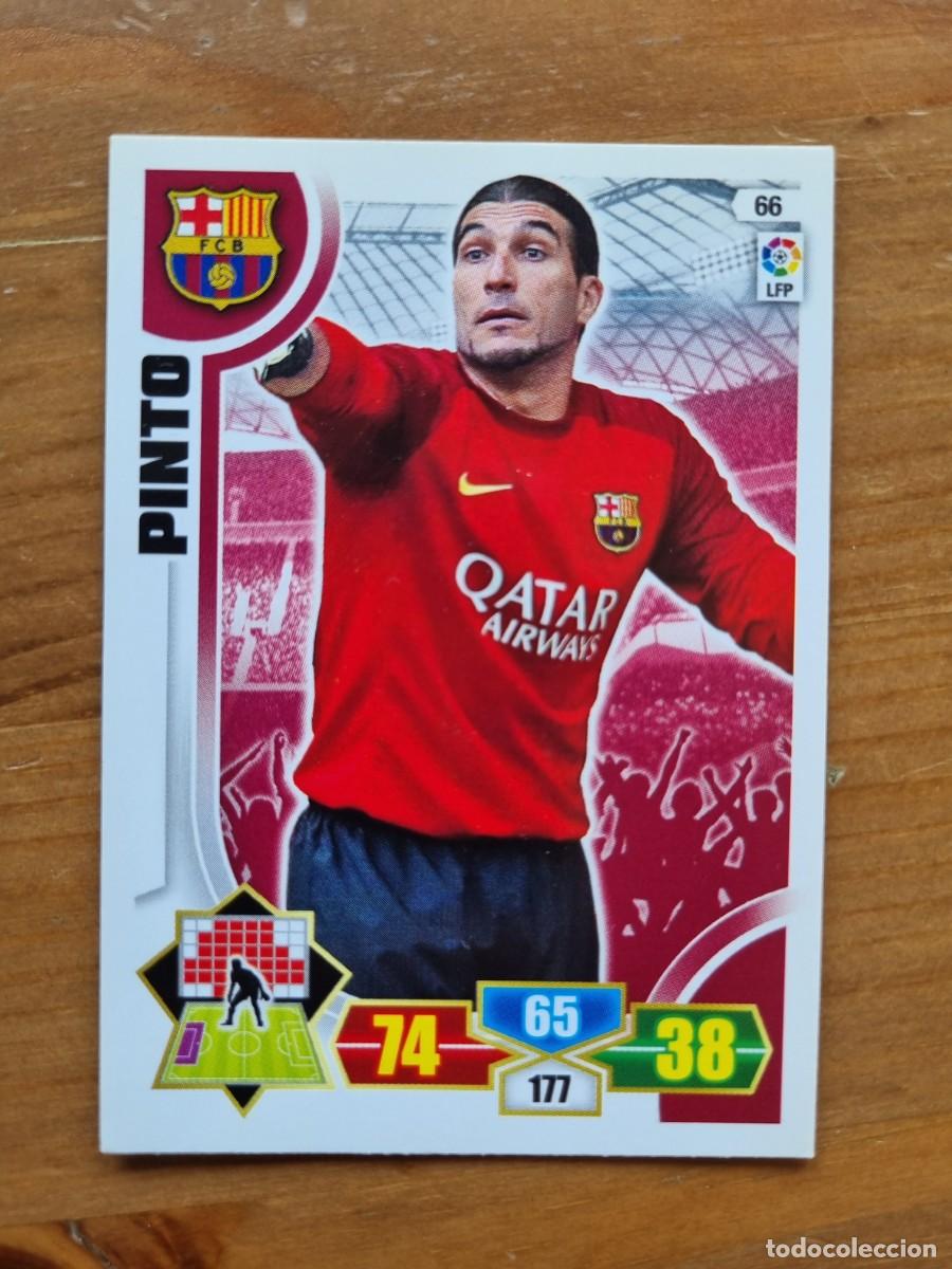 Cromos de f&uacute;tbol: 66 PINTO (FC Barcelona). Liga 2013 2014 13 14 Adrenalyn XL