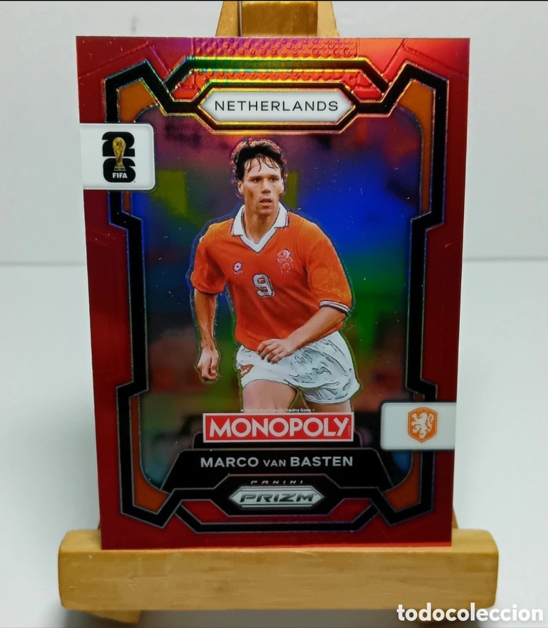 Cromos de f&uacute;tbol: MARCO VAN BASTEN 2026 HOLANDA MONOPOLY PRIZM PANINI.