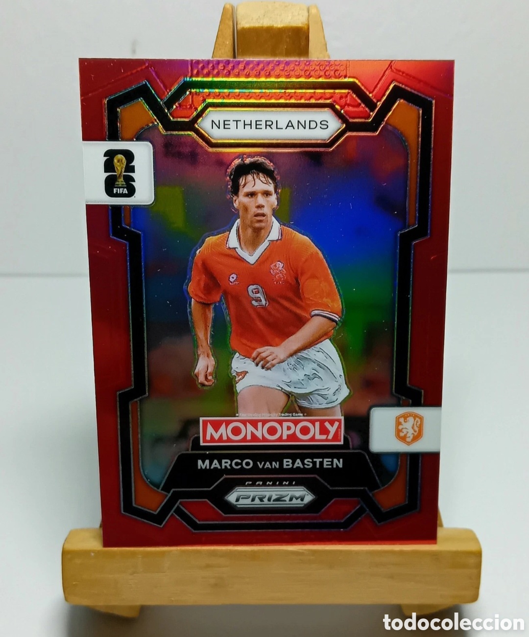 Cromos de f&uacute;tbol: MARCO VAN BASTEN 2026 HOLANDA MONOPOLY PRIZM PANINI.
