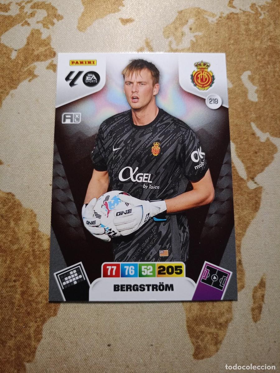Cromos de f&uacute;tbol: Mallorca 219 BERGSTROM Adrenalyn 2025-26