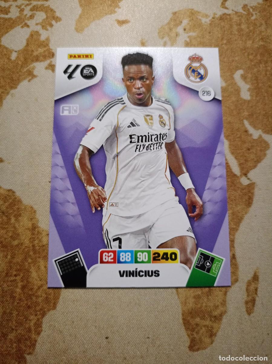 Figurine di Calcio: Real Madrid 216 VINICIUS Adrenalyn 2025-26