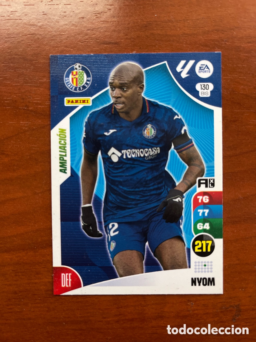 Football Stickers: 130 BIS NYOM GETAFE AMPLIACION ADRENALYN XL 2024 2025LA LIGA CARD 24 25 PANINI