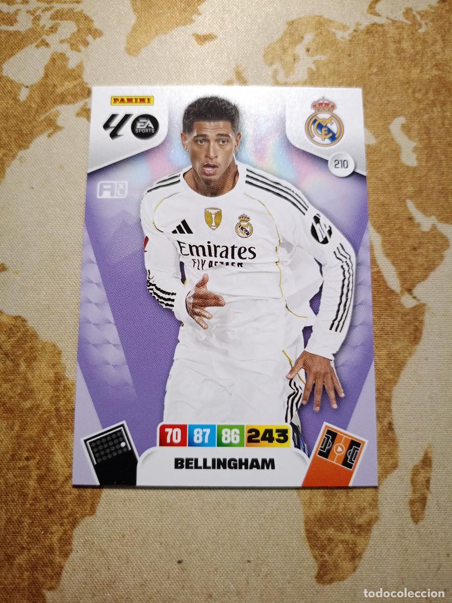 Cromos de f&uacute;tbol: Real Madrid 210 BELLINGHAM Adrenalyn 2025-26