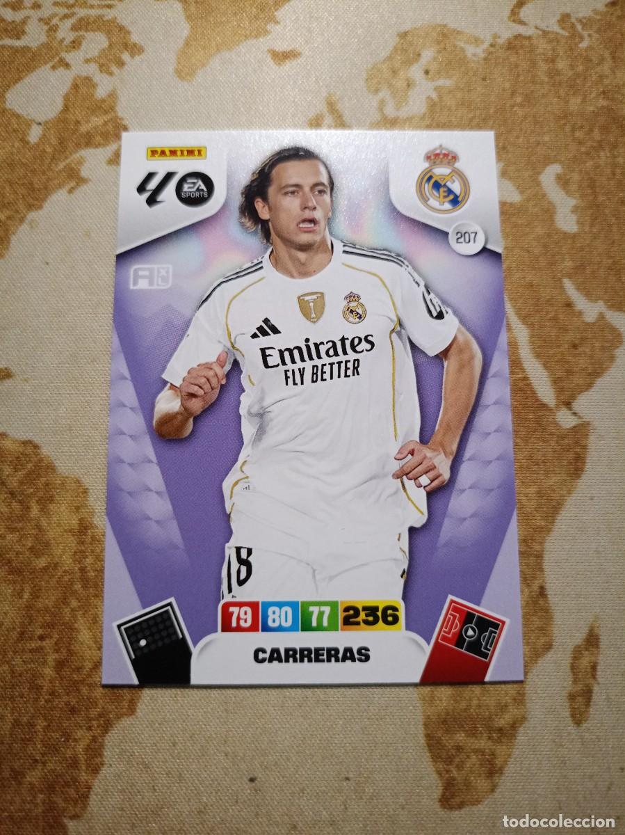 Fu&szlig;ball-Sticker: Real Madrid 207 CARRERAS Adrenalyn 2025-26