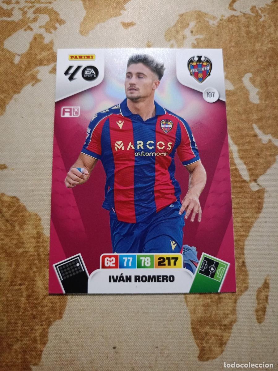Cromos de f&uacute;tbol: Levante 197 IV&Aacute;N ROMERO Adrenalyn 2025-26
