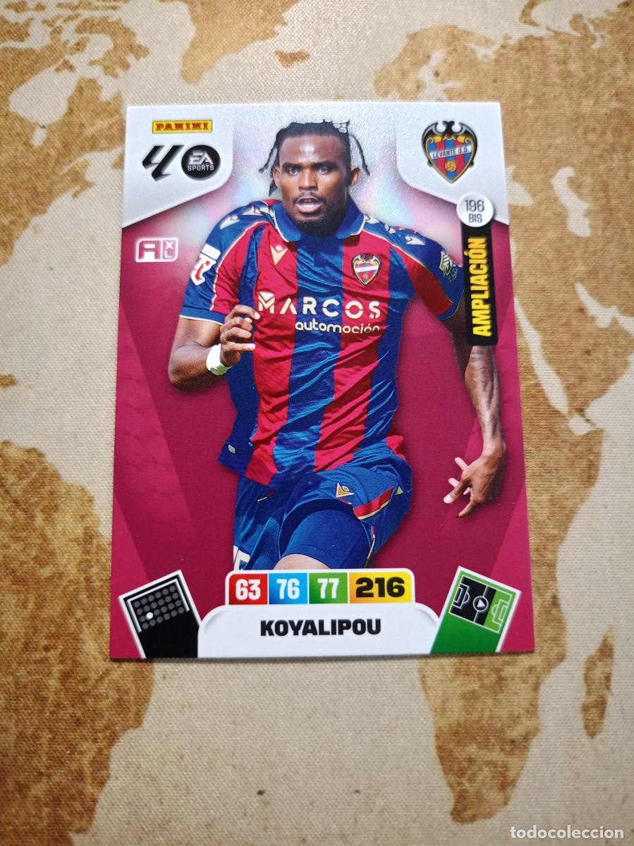 Cromos de f&uacute;tbol: Levante 196 bis KOYALIPOU Adrenalyn 2025-26