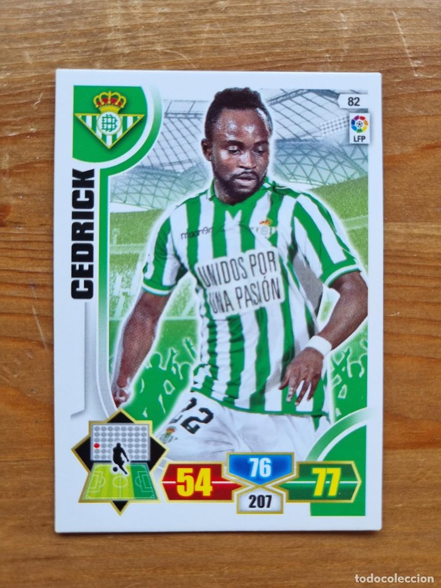 Cromos de f&uacute;tbol: 82 CEDRICK (Real Betis). Liga 2013 2014 13 14 Adrenalyn XL