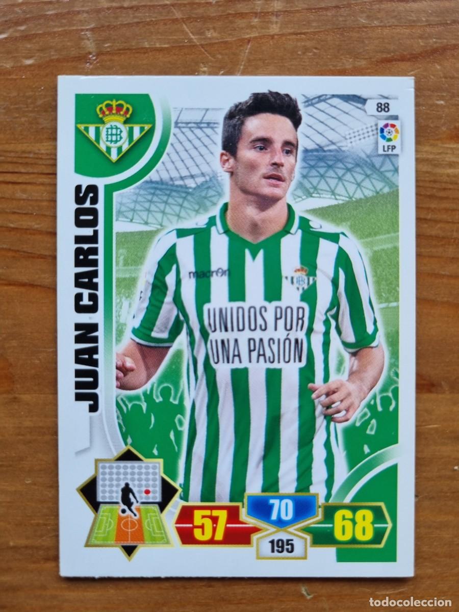 Cromos de f&uacute;tbol: 88 JUAN CARLOS (Real Betis). Liga 2013 2014 13 14 Adrenalyn XL