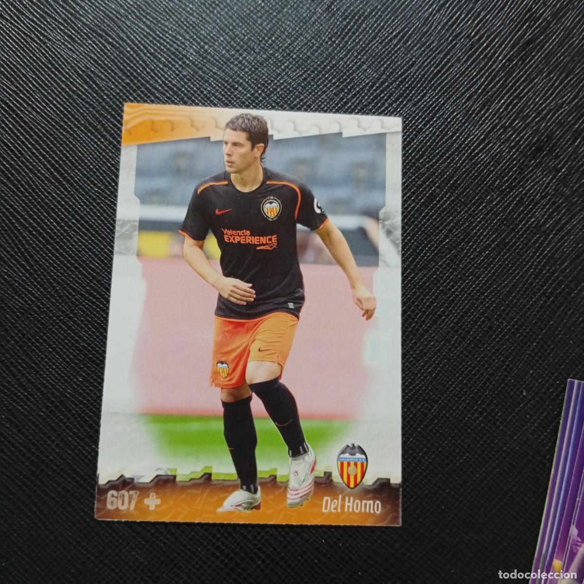 Cromos de f&uacute;tbol: 607 DEL HORNO VALENCIA MUNDICROMO QUIZ GAME 2008 2009 FUTBOL 08 09 - A212 PG4 FICHAJE