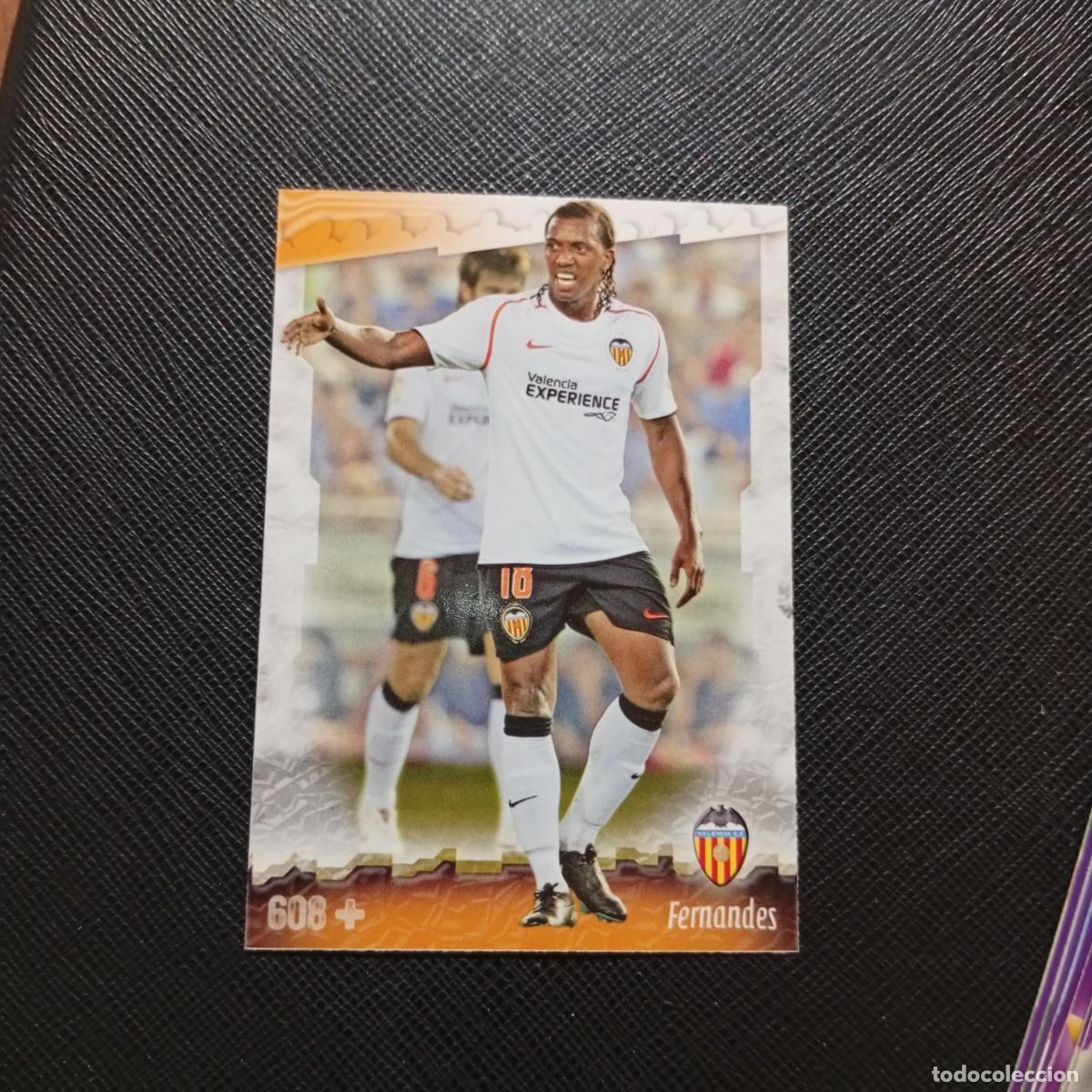 Cromos de f&uacute;tbol: 608 FERNANDES VALENCIA MUNDICROMO QUIZ GAME 2008 2009 FUTBOL 08 09 - A212 PG4 FICHAJE
