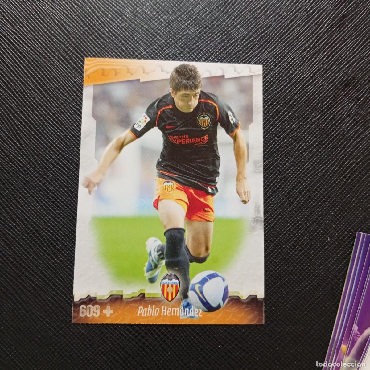 Cromos de f&uacute;tbol: 609 PABLO HERNANDEZ VALENCIA MUNDICROMO QUIZ GAME 2008 2009 FUTBOL 08 09 - A212 PG4 FICHAJE