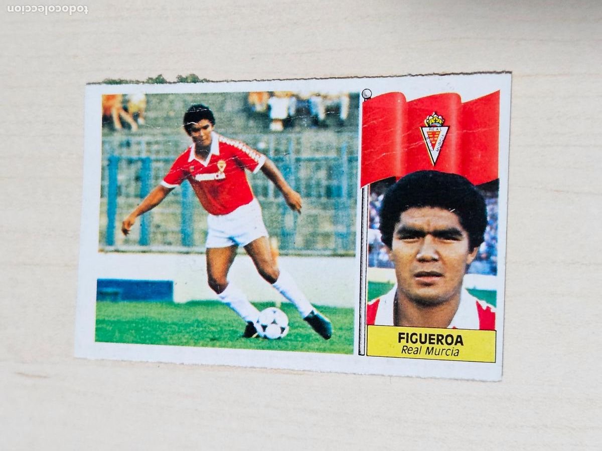 Cromos de f&uacute;tbol: EDICIONES ESTE 86 87 BAJA FIGUEROA - CROMO RECUPERADO