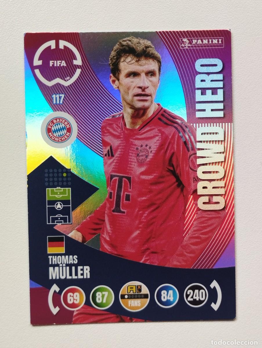 Cromos de Futebol: CROMO CARD 117 CROWD HERO BAYERN MUNICH ADRENALYN CLUB WORLD CUP 25 MUNDIAL CLUBES 2025