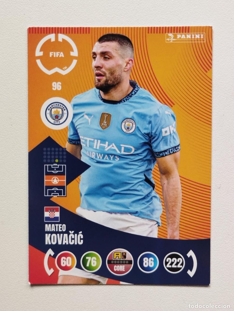 Fu&szlig;ball-Sticker: CROMO CARD 96 KOVACIC MANCHESTER CITY ADRENALYN CLUB WORLD CUP 25 MUNDIAL CLUBES 2025