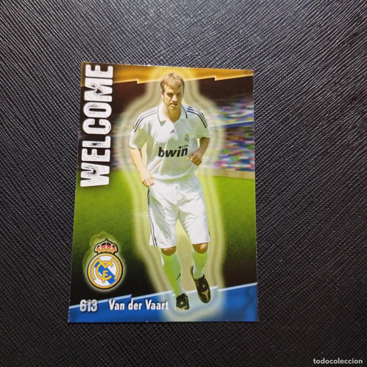 Fu&szlig;ball-Sticker: 613 VAN DER VAART REAL MADRID MUNDICROMO QUIZ GAME 2008 2009 FUTBOL 08 09 - A212 PG6 MATE