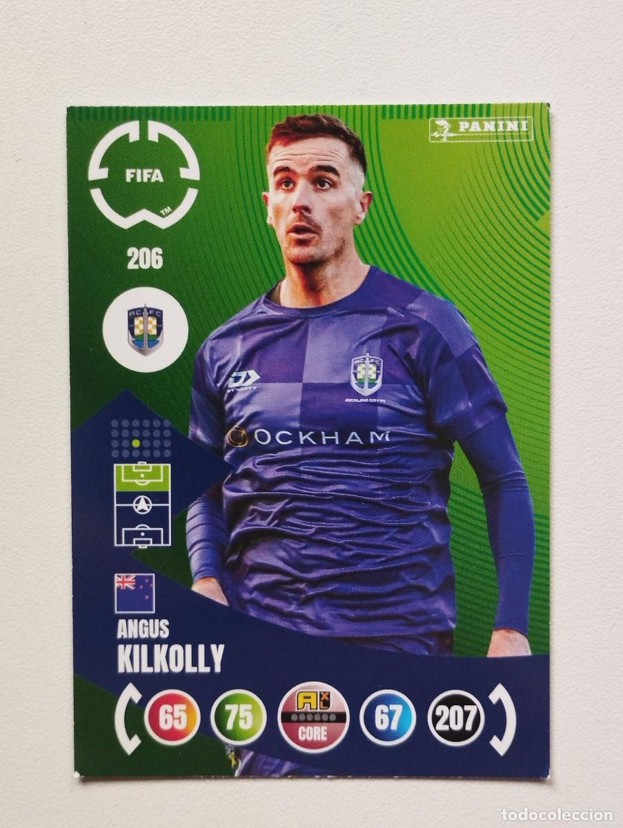 Cartes &agrave; collectionner de Football: CROMO CARD 206 ANGUS KILKOLLY AUCKLAND CITY ADRENALYN CLUB WORLD CUP 25 MUNDIAL CLUBES 2025