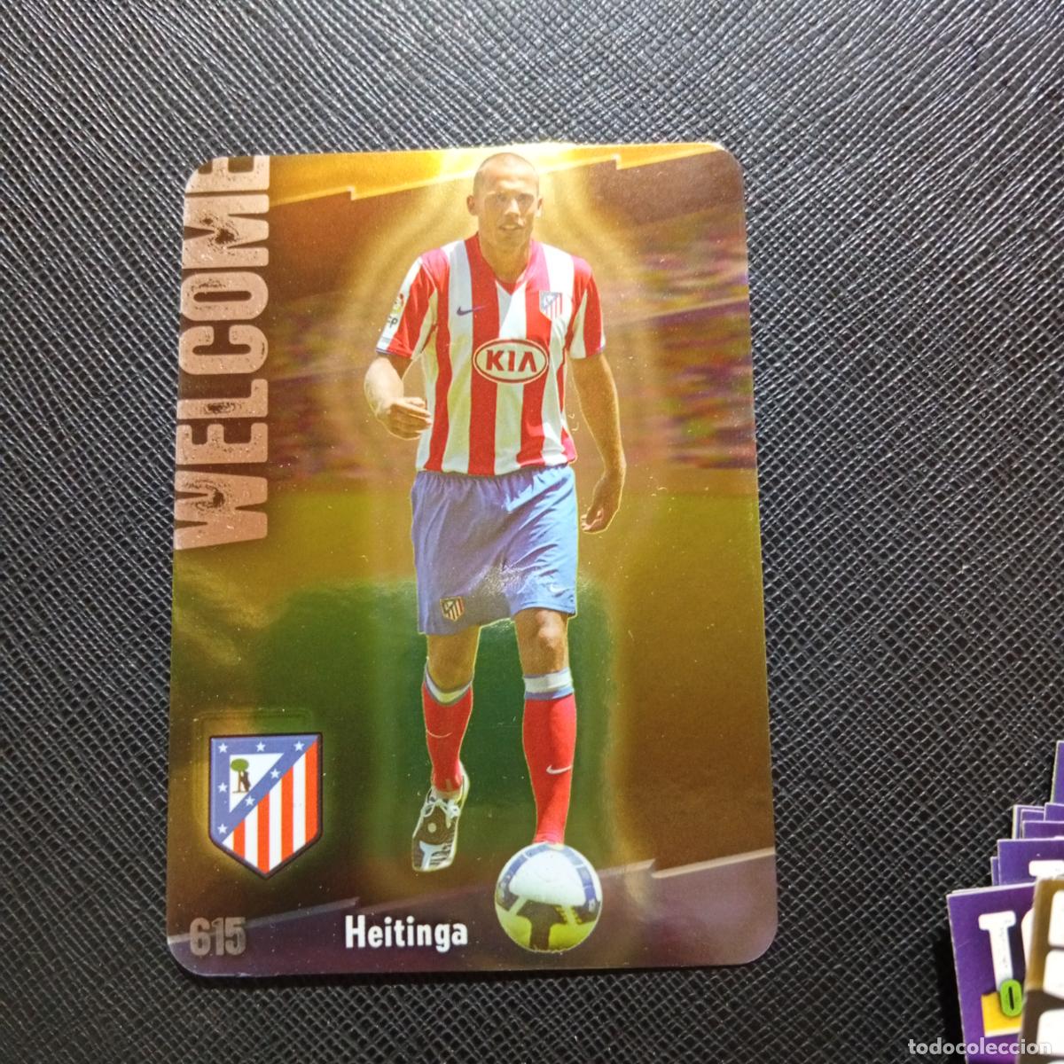 Fu&szlig;ball-Sticker: 615 HEITINGA AT MADRID MUNDICROMO QUIZ GAME 2008 2009 FUTBOL 08 09 - A212 PG6 BRILLO