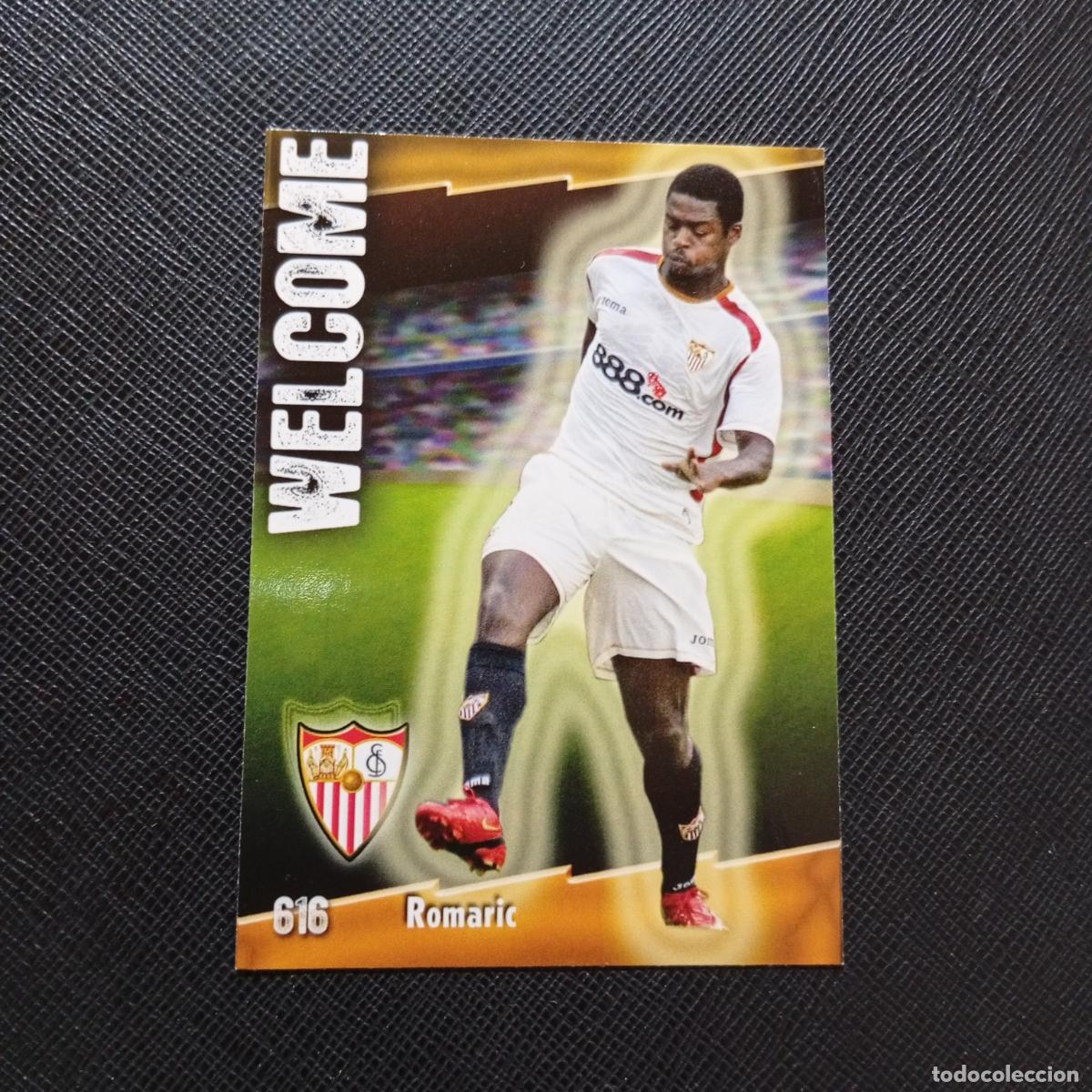 Fu&szlig;ball-Sticker: 616 ROMARIC SEVILLA MUNDICROMO QUIZ GAME 2008 2009 FUTBOL 08 09 - A212 PG6 MATE