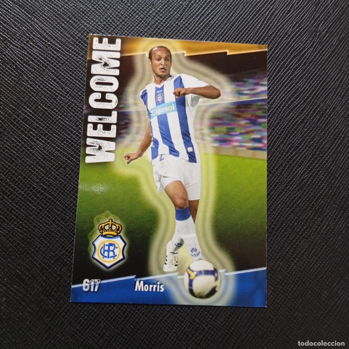 Fu&szlig;ball-Sticker: 617 MORRIS RECREATIVO MUNDICROMO QUIZ GAME 2008 2009 FUTBOL 08 09 - A212 PG6 MATE