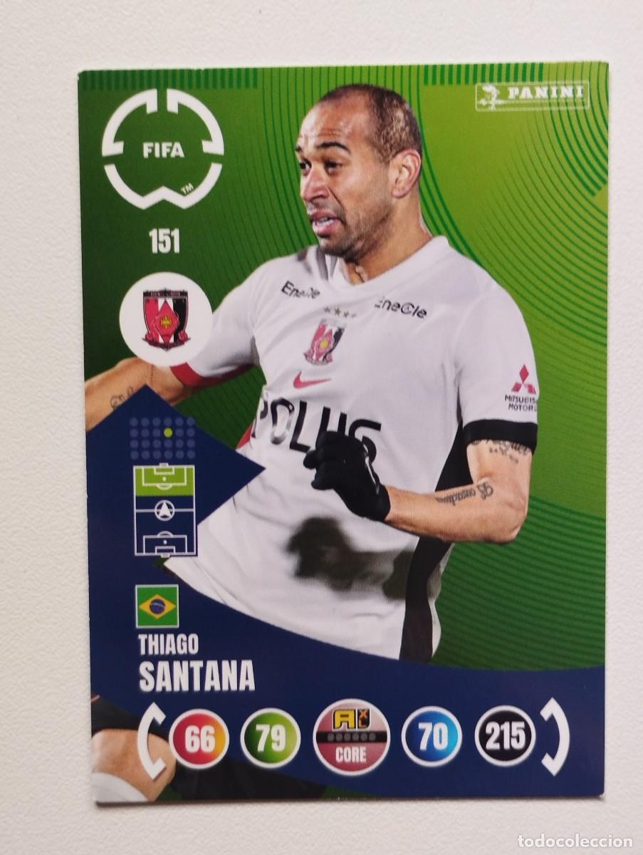 Cromos de f&uacute;tbol: CROMO CARD 151 THIAGO SANTANA URAWA REDS ADRENALYN CLUB WORLD CUP 25 MUNDIAL CLUBES 2025