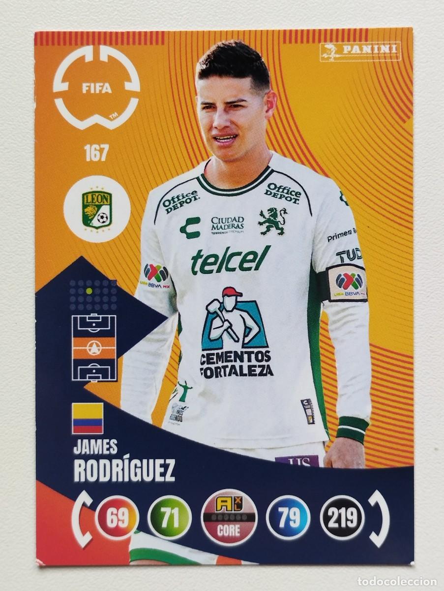Fu&szlig;ball-Sticker: CROMO CARD 167 JAMES RODRIGUEZ LEON ADRENALYN CLUB WORLD CUP 25 MUNDIAL CLUBES 2025
