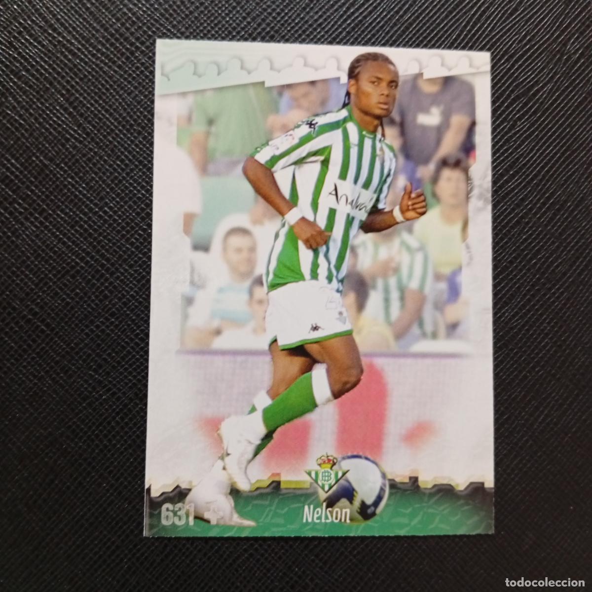 Cromos de f&uacute;tbol: 631 NELSON REAL BETIS MUNDICROMO QUIZ GAME 2008 2009 FUTBOL 08 09 - A212 PG8 FICHAJE