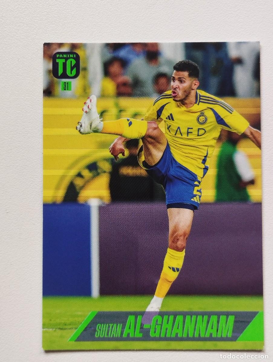 Cromos de f&uacute;tbol: CROMO CARD PANINI TOP CLASS 2025 SULTAN AL-GHANNAM 31 AL NASSR