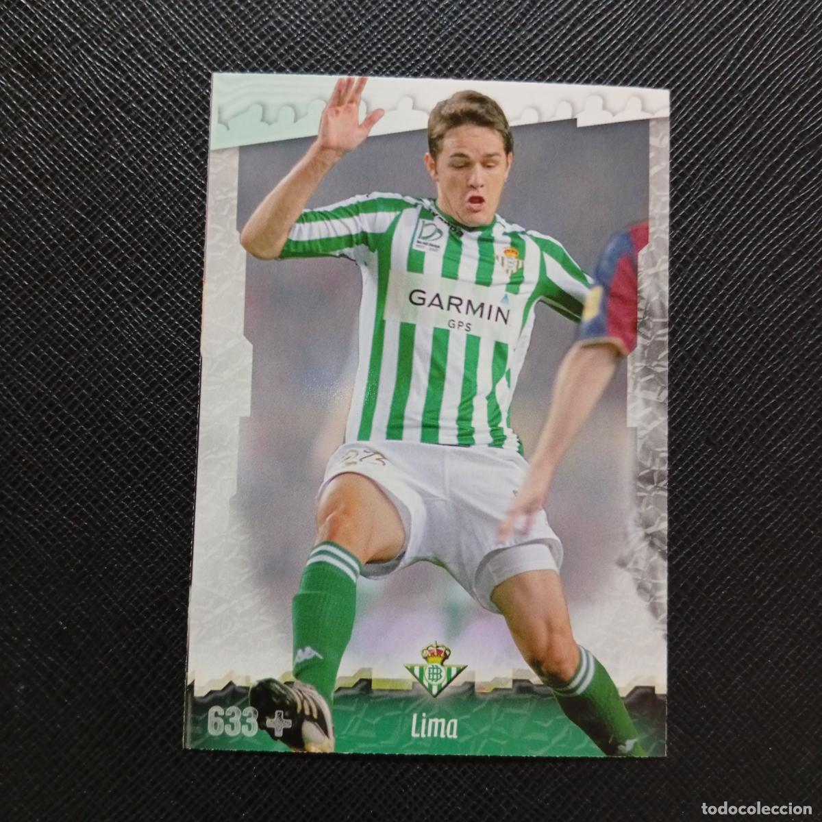 Cromos de f&uacute;tbol: 633 LIMA REAL BETIS MUNDICROMO QUIZ GAME 2008 2009 FUTBOL 08 09 - A212 PG8 FICHAJE