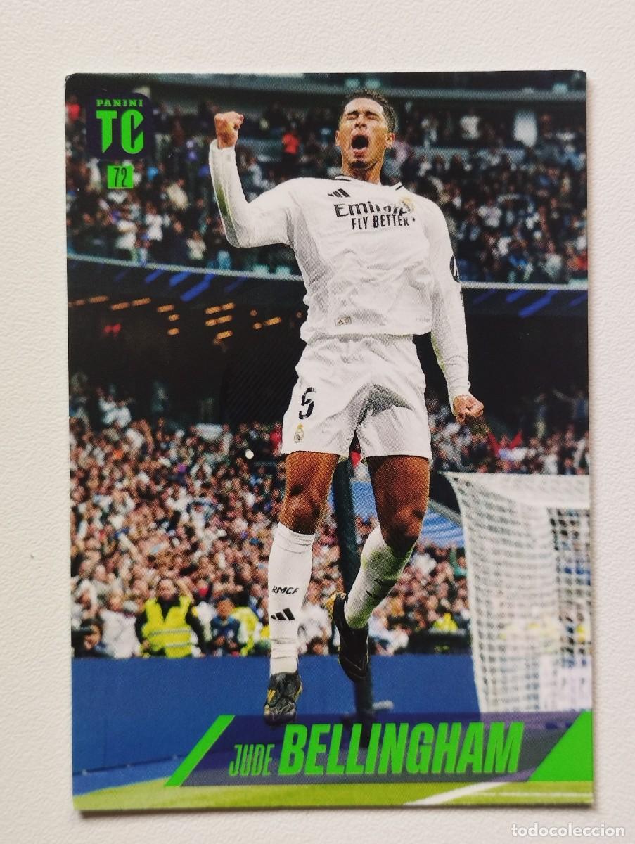 Cromos de f&uacute;tbol: CROMO CARD PANINI TOP CLASS 2025 JUDE BELLINGHAM 72 REAL MADRID