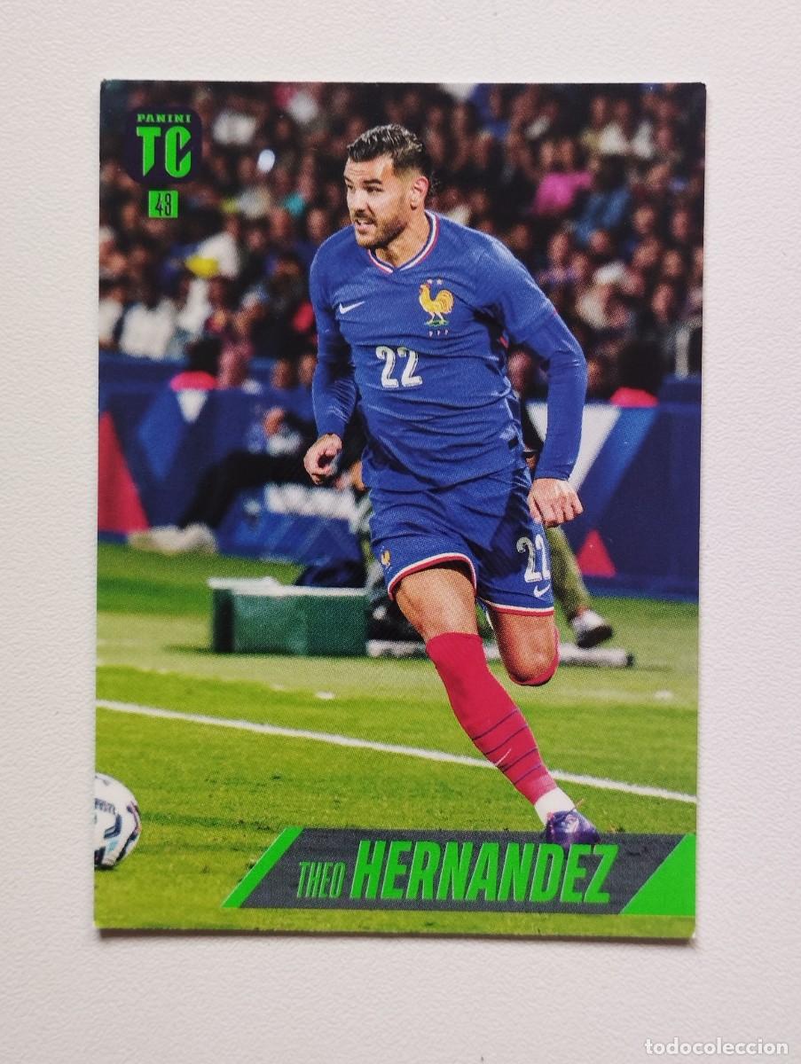 Cromos de f&uacute;tbol: CROMO CARD PANINI TOP CLASS 2025 THEO HERNANDEZ 43 FRANCIA